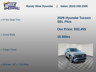 2026 Hyundai TUCSON SEL Plus AWD