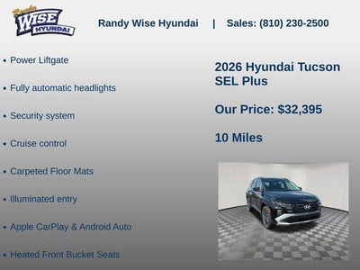 2026 Hyundai TUCSON SEL Plus AWD