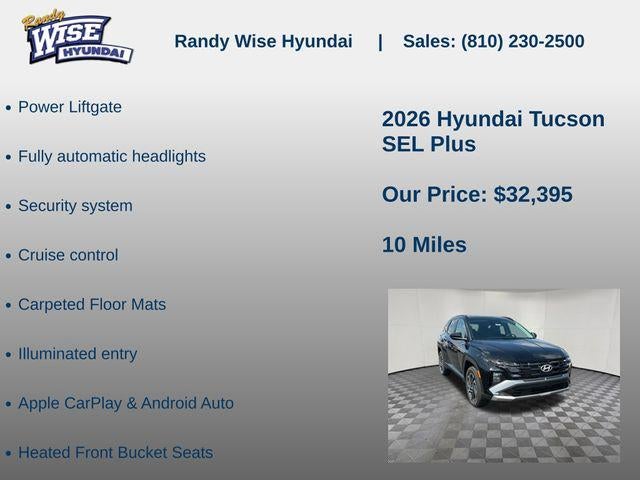 2026 Hyundai TUCSON SEL Plus AWD