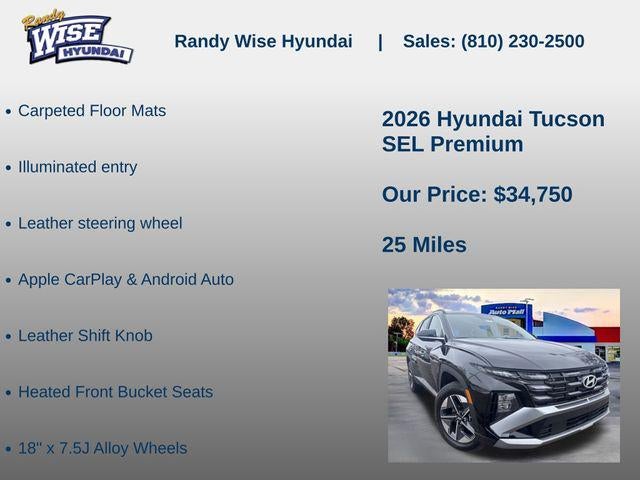 2026 Hyundai TUCSON SEL Premium AWD