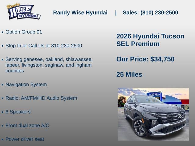 2026 Hyundai TUCSON SEL Premium AWD