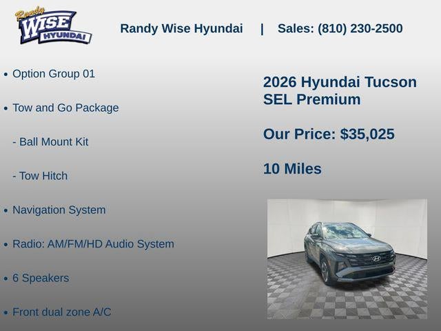 2026 Hyundai TUCSON SEL Premium AWD