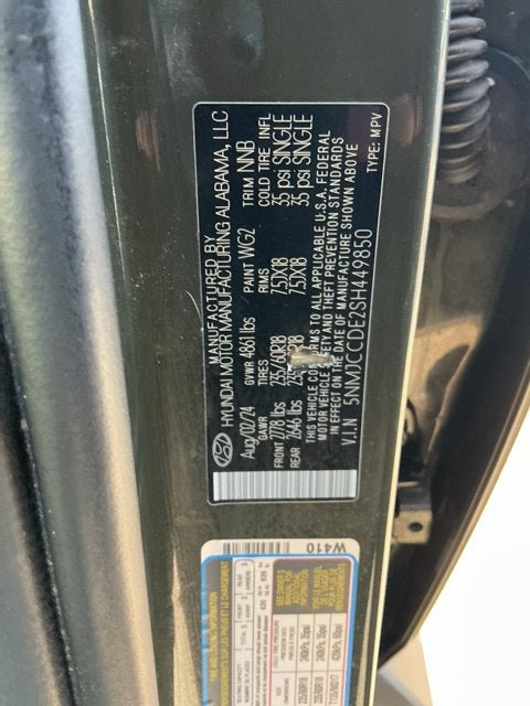 2025 Hyundai TUCSON SEL Convenience