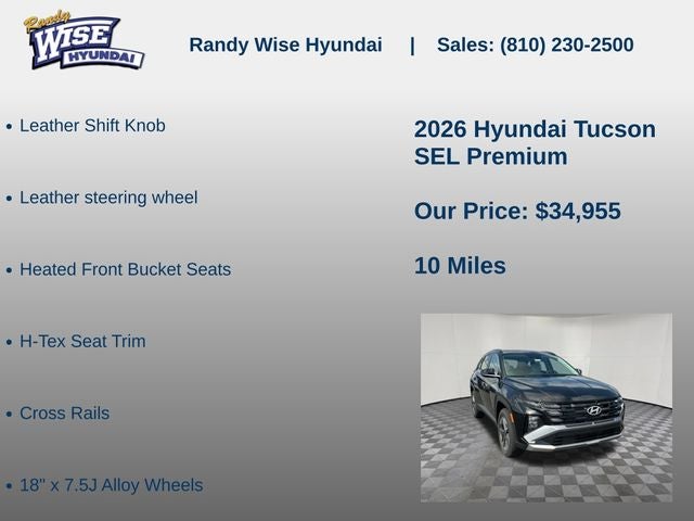 2026 Hyundai TUCSON SEL Premium AWD