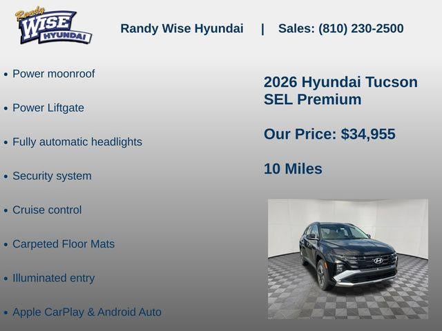 2026 Hyundai TUCSON SEL Premium AWD