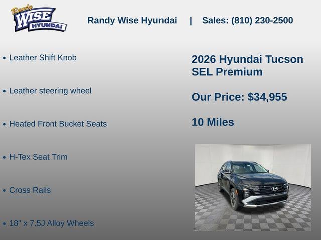 2026 Hyundai TUCSON SEL Premium AWD