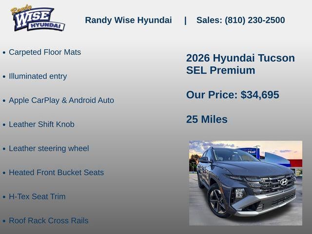 2026 Hyundai TUCSON SEL Premium AWD