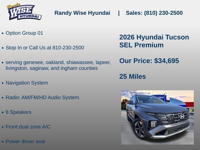 2026 Hyundai TUCSON SEL Premium AWD