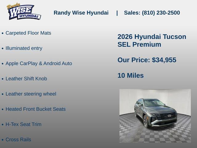 2026 Hyundai TUCSON SEL Premium AWD