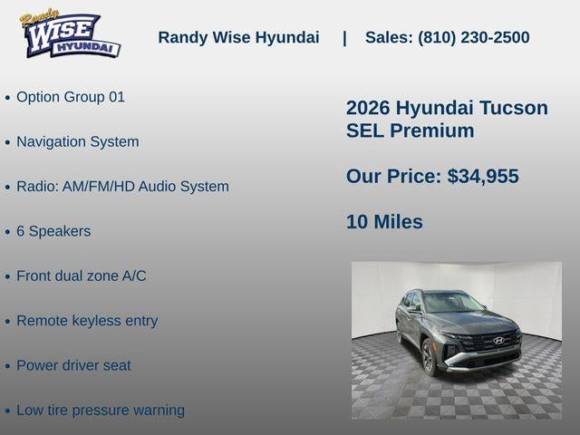 2026 Hyundai TUCSON SEL Premium AWD
