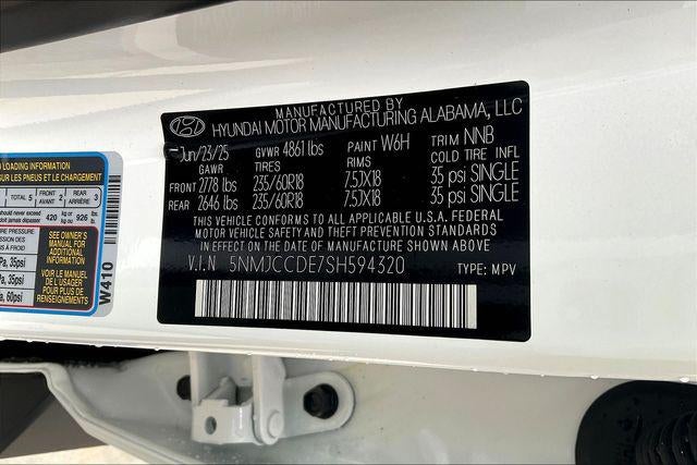 2025 Hyundai TUCSON SEL Convenience AWD