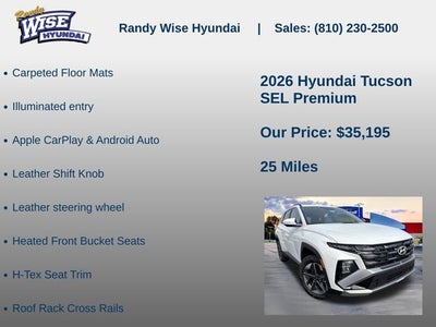 2026 Hyundai TUCSON SEL Premium AWD