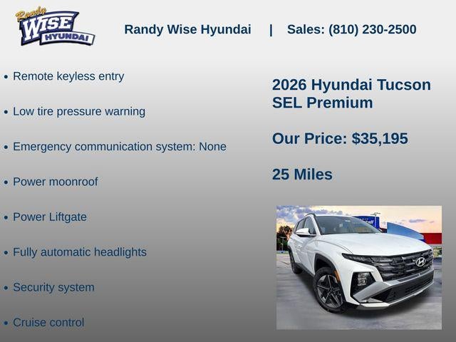 2026 Hyundai TUCSON SEL Premium AWD