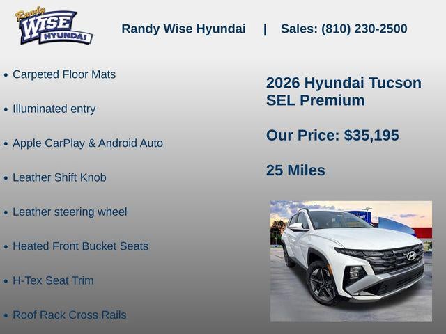 2026 Hyundai TUCSON SEL Premium AWD