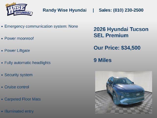2026 Hyundai TUCSON SEL Premium AWD