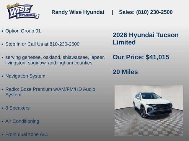 2026 Hyundai TUCSON Limited AWD