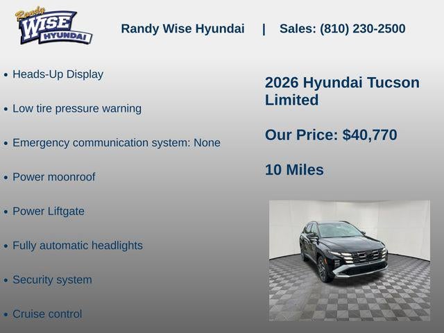 2026 Hyundai TUCSON Limited AWD