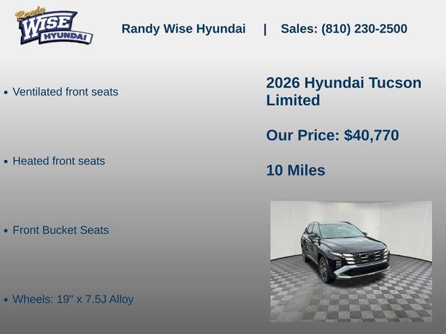 2026 Hyundai TUCSON Limited AWD
