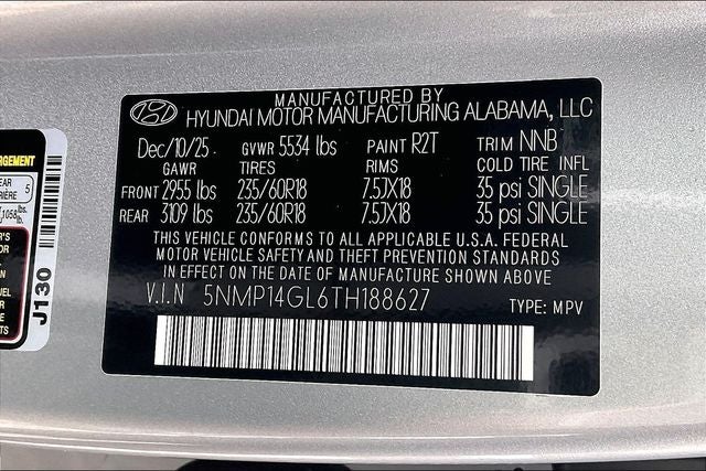 2026 Hyundai SANTA FE SE FWD