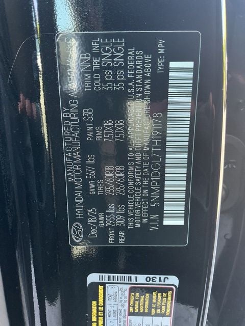 2026 Hyundai SANTA FE SE AWD