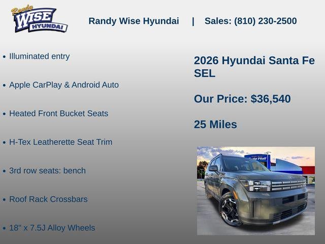 2026 Hyundai SANTA FE SEL FWD
