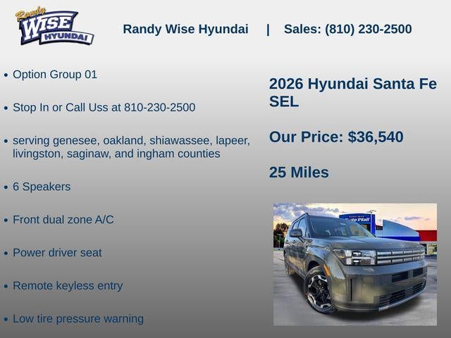 2026 Hyundai SANTA FE SEL FWD