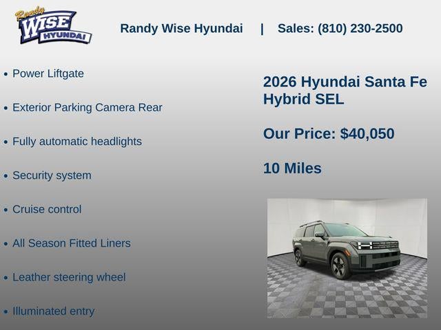 2026 Hyundai SANTA FE HYBRID SEL