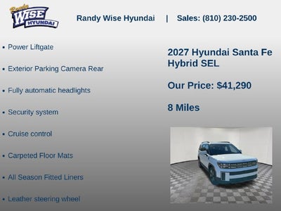 2027 Hyundai SANTA FE HYBRID SEL