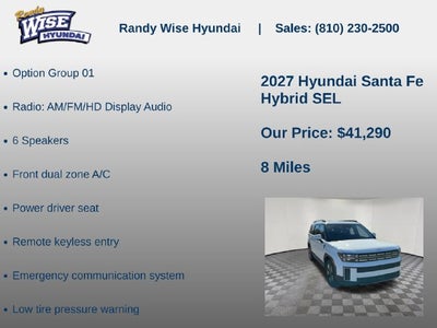 2027 Hyundai SANTA FE HYBRID SEL