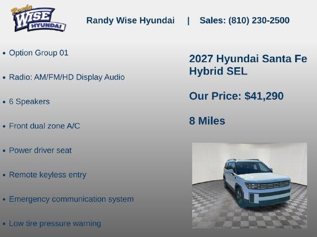 2027 Hyundai SANTA FE HYBRID SEL