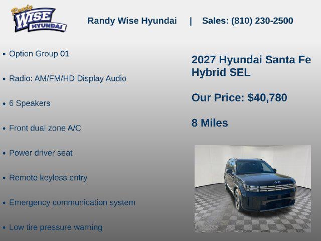 2027 Hyundai SANTA FE HYBRID SEL
