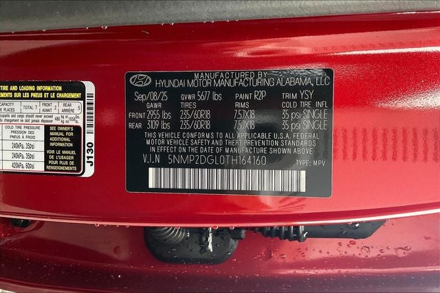 2026 Hyundai SANTA FE SEL AWD