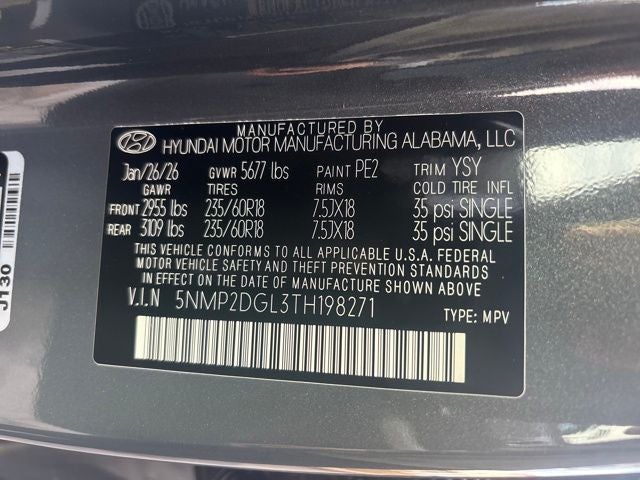 2026 Hyundai SANTA FE SEL AWD