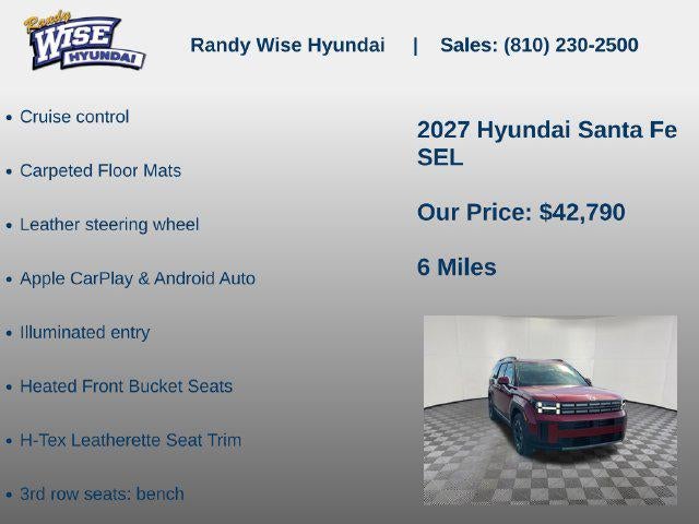 2027 Hyundai SANTA FE SEL AWD