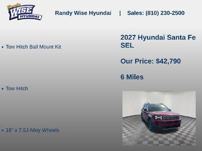 2027 Hyundai SANTA FE SEL AWD