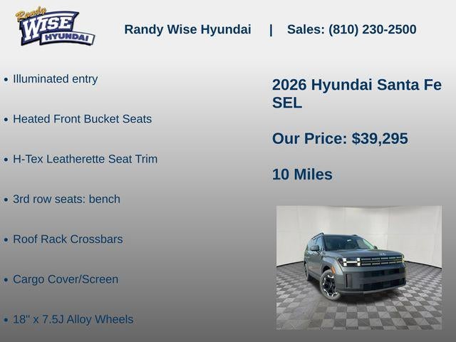 2026 Hyundai SANTA FE SEL AWD