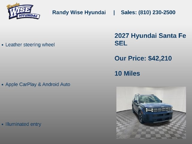 2027 Hyundai SANTA FE SEL AWD
