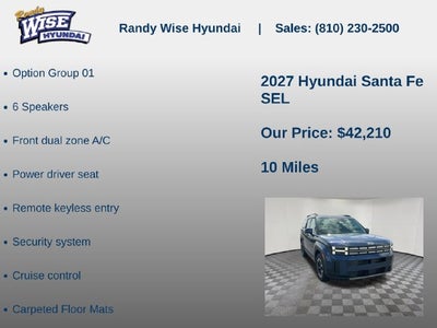 2027 Hyundai SANTA FE SEL AWD