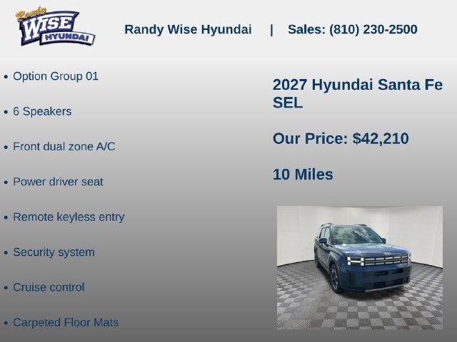 2027 Hyundai SANTA FE SEL AWD