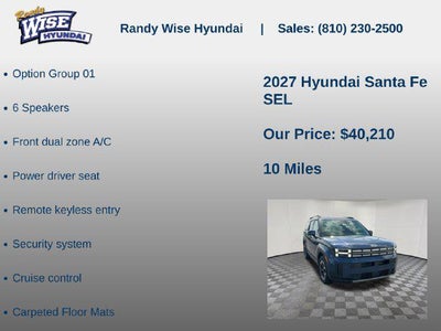 2027 Hyundai SANTA FE SEL AWD