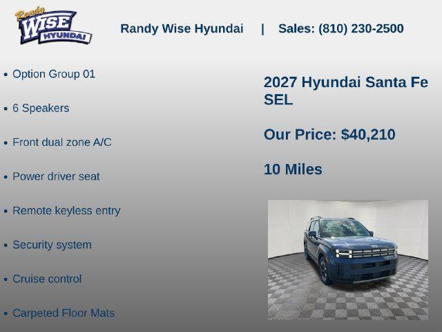 2027 Hyundai SANTA FE SEL AWD