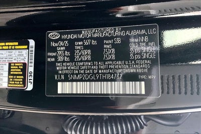 2026 Hyundai SANTA FE SEL AWD