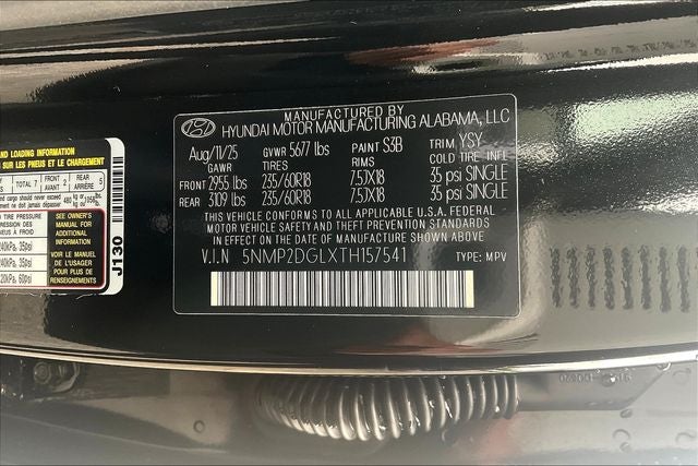 2026 Hyundai SANTA FE SEL AWD