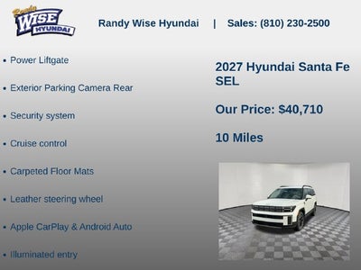 2027 Hyundai SANTA FE SEL AWD
