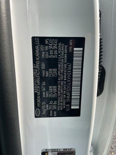 2027 Hyundai SANTA FE SEL AWD