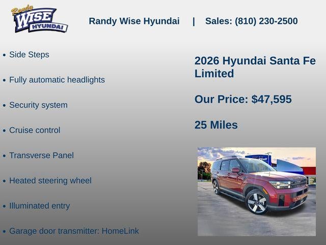 2026 Hyundai SANTA FE Limited AWD