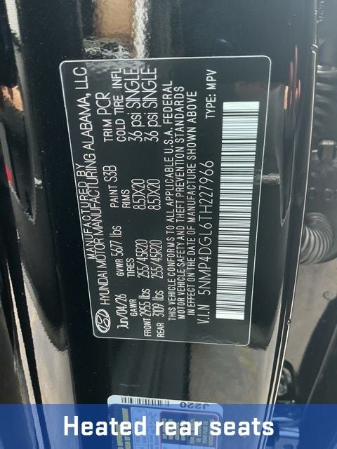 2026 Hyundai SANTA FE Limited AWD
