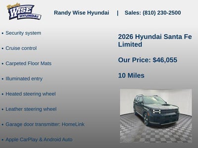2026 Hyundai SANTA FE Limited AWD