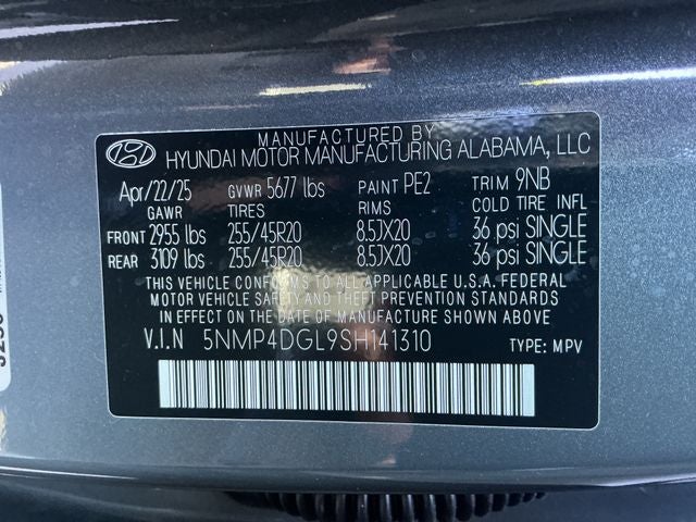2025 Hyundai SANTA FE Limited