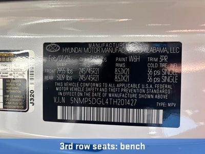 2026 Hyundai SANTA FE Calligraphy AWD